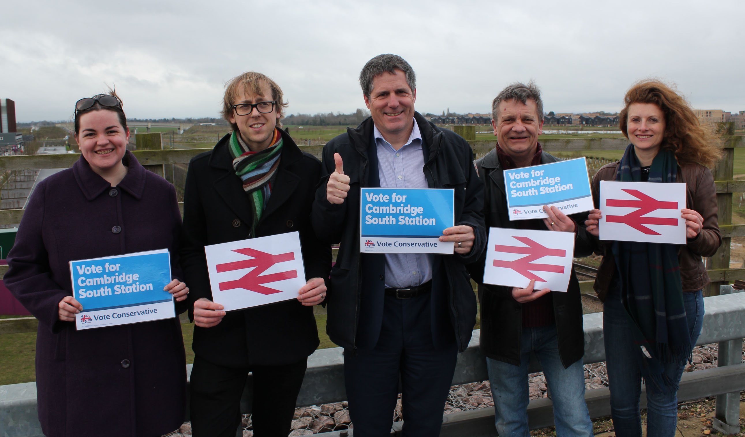 south cambs conservatives supporting new station