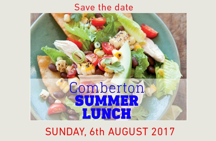 Comberton summer lunch - 6 August 2017