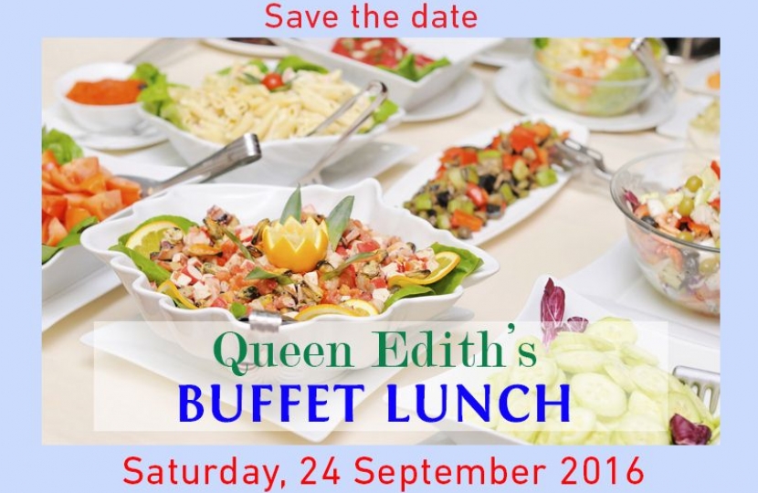 Queen Edith's Buffet Lunch - Saturday, 24th September 2016.