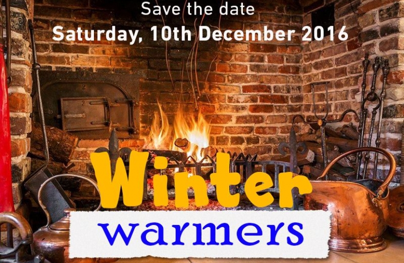 Enjoy some winter warmers / 7.00 pm / Saturday 10th December 2016