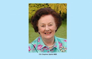 Former South Cambridgeshire District Council Leader, Daphne Spink MBE.