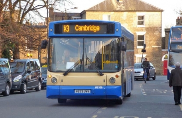 The Whippet X3 bus service from Papworth to Cambridge has been saved for the time being through intervention by Heidi Allen MP – and a petition signed by over 2,000 people. 